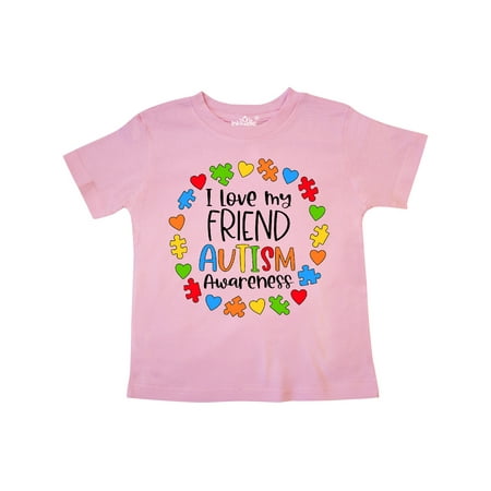 Inktastic I Love my Friend Autism Awareness Gift Toddler Boy or Toddler Girl T-Shirt
Inktastic I Love my Friend Autism Awareness Gift Toddler Boy or Toddler Girl T-Shirt
