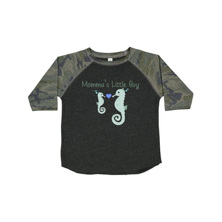 Inktastic Seahorse (momma s Little Boy) Gift Toddler Boy Girl T-Shirt