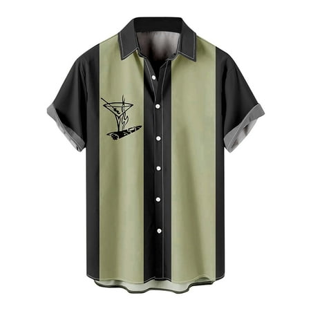 Pianpianzi Guard Top Medium Short Sleeve Shirts Scrub Jacket Male Summer Hawaii Casual Loose Print Shirt Turn Down Collar Short Sleeve Shirt
Pianpianzi Guard Top Medium Short Sleeve Shirts Scrub Jacket Male Summer Hawaii Casual Loose Print Shirt Turn Down Collar Short Sleeve Shirt