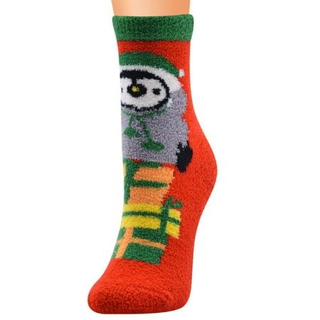 ZMHEGW Socks For Women Christmas Casual Coral Fleece Pattern Comfortable Cute Animal Print Socks
ZMHEGW Socks For Women Christmas Casual Coral Fleece Pattern Comfortable Cute Animal Print Socks