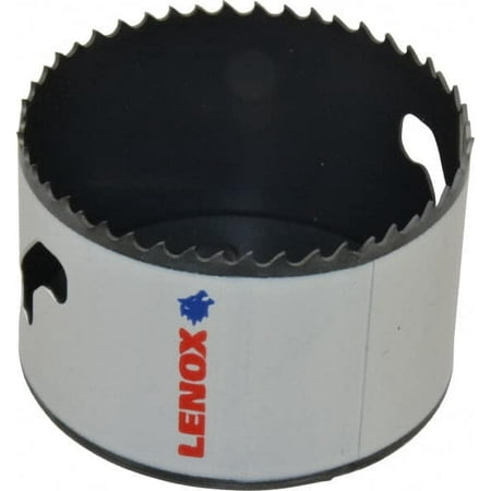 Lenox 3-1/8 Diam 1-1/2 Cutting Depth Hole Saw Bi-Metal Saw Toothed Edge