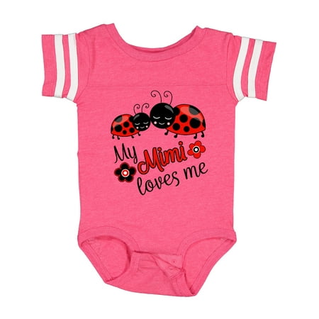 Inktastic My Mimi Loves Me with Cute Ladybugs Gift Baby Boy or Baby Girl Bodysuit
Inktastic My Mimi Loves Me with Cute Ladybugs Gift Baby Boy or Baby Girl Bodysuit