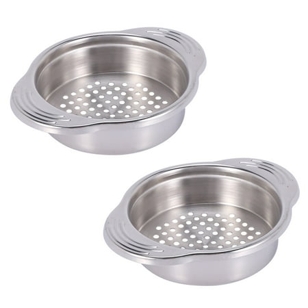 2X Stainless Steel Food Can Strainer Sieve Tuna Press Lid Oil Drainer Remover Unique No-Mess Dishwasher Safe Design
2X Stainless Steel Food Can Strainer Sieve Tuna Press Lid Oil Drainer Remover Unique No-Mess Dishwasher Safe Design