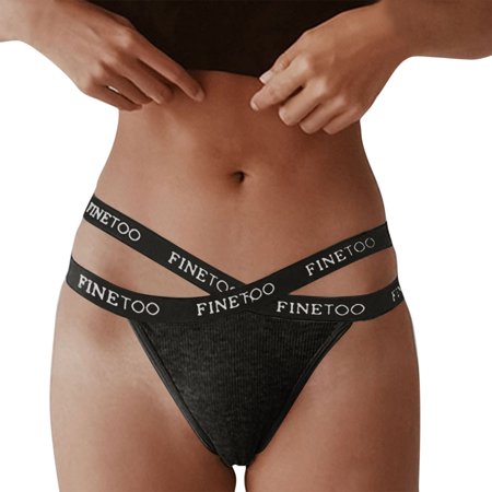 Zuwimk Cotton Thongs For Women Women s Motive Cotton Multipack Thong Panty Black L
Zuwimk Cotton Thongs For Women Women s Motive Cotton Multipack Thong Panty Black L