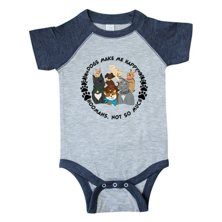 Inktastic Dogs Make Me Happy Hoomans Not So Much Gift Baby Boy or Baby Girl Bodysuit
Inktastic Dogs Make Me Happy Hoomans Not So Much Gift Baby Boy or Baby Girl Bodysuit