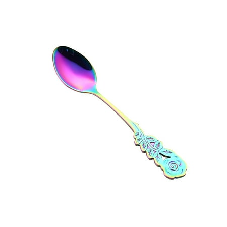 Creative Stainless Steel Rose Spoon Coffee Stirring Spoon Dessert Spoon Couple Spoon
Creative Stainless Steel Rose Spoon Coffee Stirring Spoon Dessert Spoon Couple Spoon