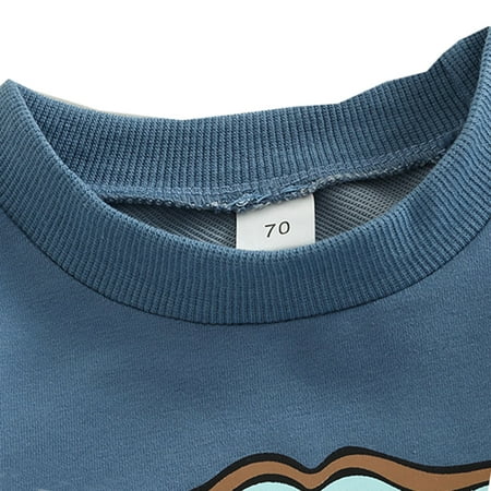 Gubotare Toddler Boy Clothes Winter Long Sleeve Hoodie Tops Sweatshirt Cartoon Printed Cow Horn Blue 18-24 Months
Gubotare Toddler Boy Clothes Winter Long Sleeve Hoodie Tops Sweatshirt Cartoon Printed Cow Horn Blue 18-24 Months