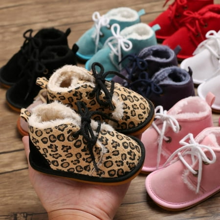 Baby Booties Baby Girl Shoes Winter Warm Fur Lining Non-Slip Lace Up Newborn Boots Infant Toddler First Walker Crib Shoes
Baby Booties Baby Girl Shoes Winter Warm Fur Lining Non-Slip Lace Up Newborn Boots Infant Toddler First Walker Crib Shoes