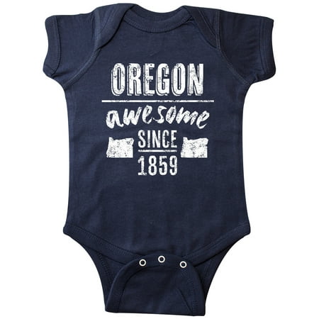 Inktastic Oregon Awesome Since 1859 Gift Baby Boy or Baby Girl Bodysuit