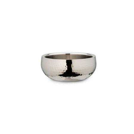 Bon Chef 61220 4.5 in. dia. Double Wall Bowl with Hammer 12 oz