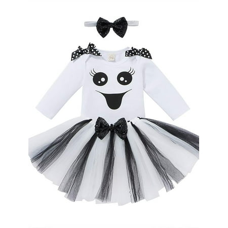PBaeM Baby Newborn And Toddler Girls Halloween Printed Long Sleeve Gown With Mesh Puffy Dress
PBaeM Baby Newborn And Toddler Girls Halloween Printed Long Sleeve Gown With Mesh Puffy Dress