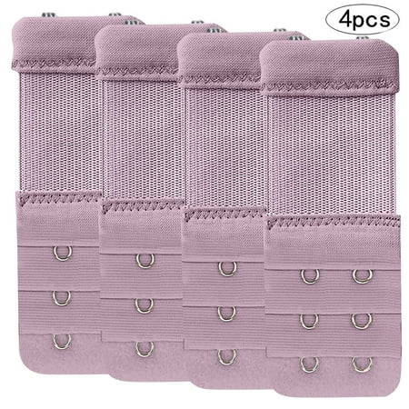 EHTMSAK Women s 2 Hook Bra Extender Strap Comfortable Elastic Bra Extensions 4 Pack Pink One Size
EHTMSAK Women s 2 Hook Bra Extender Strap Comfortable Elastic Bra Extensions 4 Pack Pink One Size