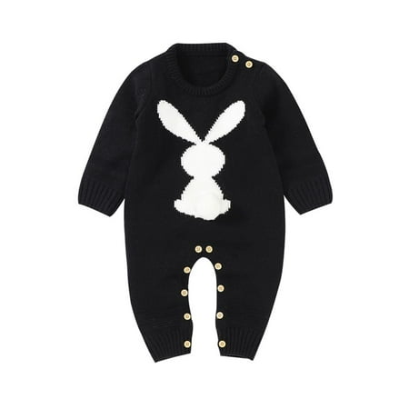 Autumn Winter Cute Bunny Pattern One-Pieces 0-24M Baby Knitted Sweater Rompers Soft Bodysuits Toddler Outfits Clothes
Autumn Winter Cute Bunny Pattern One-Pieces 0-24M Baby Knitted Sweater Rompers Soft Bodysuits Toddler Outfits Clothes