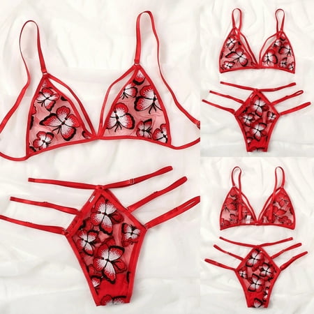 VONCOS Women s Lace Sexy Erotic Underwear Bra New Sexy Fashion G-String Thong Sleepwear Underwear Lingerie Flower Lace
VONCOS Women s Lace Sexy Erotic Underwear Bra New Sexy Fashion G-String Thong Sleepwear Underwear Lingerie Flower Lace
