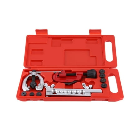 JiaQi 10Pcs Flaring Tool Kit Wear-resistant Portable Steel Universal Brake Line Tool Set for Car
JiaQi 10Pcs Flaring Tool Kit Wear-resistant Portable Steel Universal Brake Line Tool Set for Car