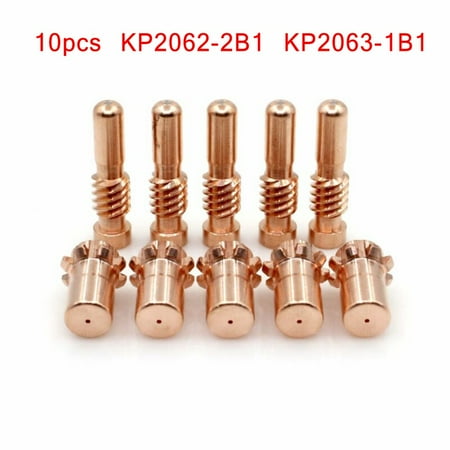 Geege 10Pcs/Set KP2062-2B1 KP2063-1B1 For Electric ProCut Plasma Torch 20/55/80
Geege 10Pcs/Set KP2062-2B1 KP2063-1B1 For Electric ProCut Plasma Torch 20/55/80