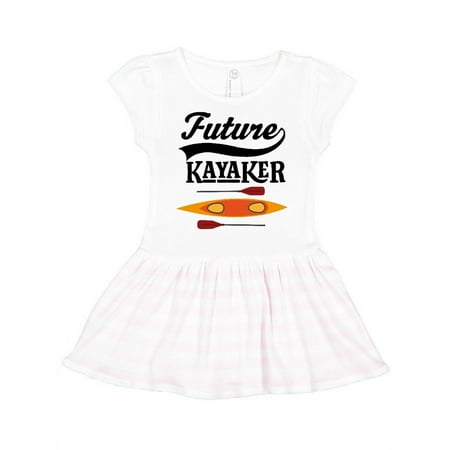 Inktastic Kayaking Future Kayaker Gift Gift Toddler Girl Dress