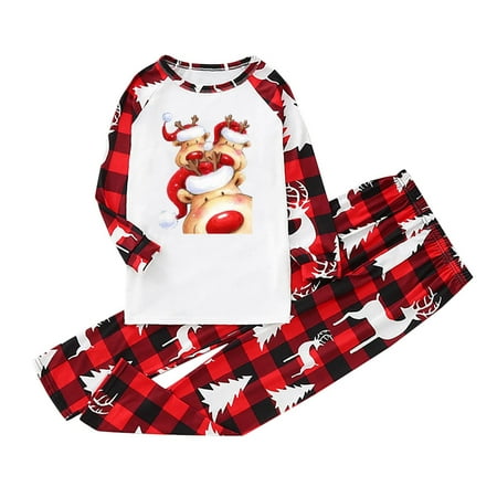 Honeeladyy Christmas Parent-child Set Plaid Print HomeWear Pajamas Two-piece Child Set Red Discount
Honeeladyy Christmas Parent-child Set Plaid Print HomeWear Pajamas Two-piece Child Set Red Discount