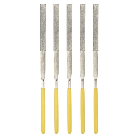Uxcell 3mm x 140mm Flat Diamond Needle Files Hand Tool for Metal Wood Stone 4 Pack
Uxcell 3mm x 140mm Flat Diamond Needle Files Hand Tool for Metal Wood Stone 4 Pack