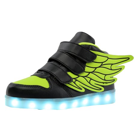 SENDKEEL Children s Winged Light Shoes LED High-top Children s Light Shoes USB Rechargeable Colorful Shoes
SENDKEEL Children s Winged Light Shoes LED High-top Children s Light Shoes USB Rechargeable Colorful Shoes