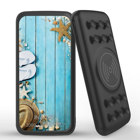 INFUZE Portable Charger for Google Pixel 7 Pro (Qi Wireless 12000 mAh External Battery 18W Power Delivery with Suction Cups) - Beach Life
INFUZE Portable Charger for Google Pixel 7 Pro (Qi Wireless 12000 mAh External Battery 18W Power Delivery with Suction Cups) - Beach Life