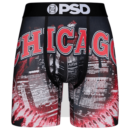 Men s PSD Black Windy City Boxer Briefs - XL