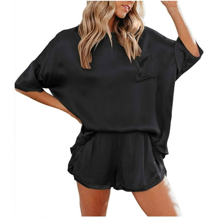 YANHAIGONG Women Pants Summer Shorts Pants For Women 2366 Women s Fashion Two Piece Silk Sleepwear Nightwea Soft Casual Pajamas Sets
YANHAIGONG Women Pants Summer Shorts Pants For Women 2366 Women s Fashion Two Piece Silk Sleepwear Nightwea Soft Casual Pajamas Sets