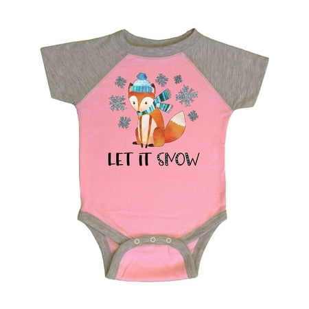 Inktastic Let it Snow Cute Orange Fox in Hat and Scarf Gift Baby Boy or Baby Girl Bodysuit
Inktastic Let it Snow Cute Orange Fox in Hat and Scarf Gift Baby Boy or Baby Girl Bodysuit