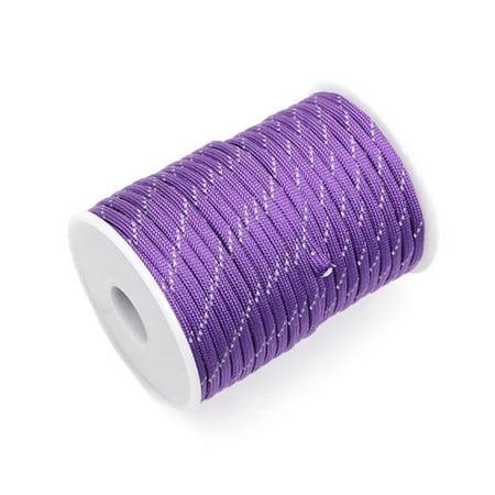 DFDIEJZ Reliable and Versatile Essential 4mm Paracord 550 with 7 Strands - Durable Strong Reflective Warning Parachute Line and Canopy Leash - Secure Safety Equipment for Camping Hiking
DFDIEJZ Reliable and Versatile Essential 4mm Paracord 550 with 7 Strands - Durable Strong Reflective Warning Parachute Line and Canopy Leash - Secure Safety Equipment for Camping Hiking