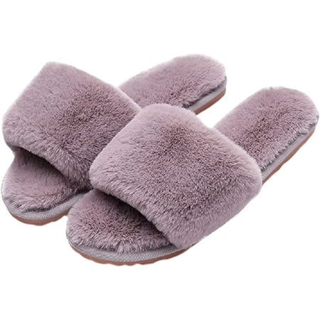 PIKADINGNIS Women s plush slippers cross strap fur slippers comfortable and soft home indoor slippers open-toed cotton slippers 8 colors
PIKADINGNIS Women s plush slippers cross strap fur slippers comfortable and soft home indoor slippers open-toed cotton slippers 8 colors
