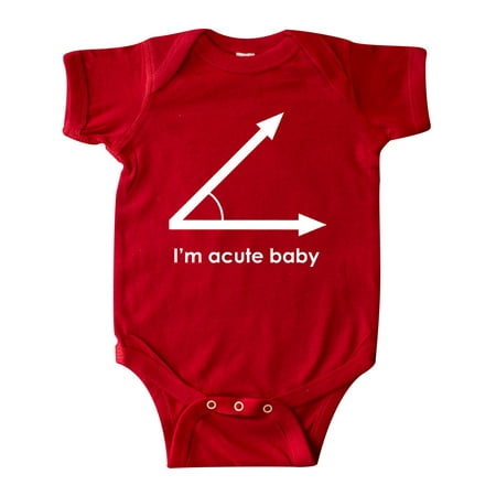Inktastic acute-baby-white Gift Baby Boy or Baby Girl Bodysuit