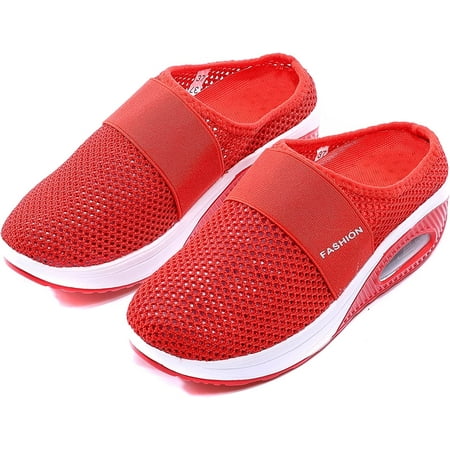Fufuyan Women s Air Cushion Slip-On Walking Shoes Casual Mesh Fashion Sneakers Breathable Arch Support Knit Comfort Shoes Walking Shoes
Fufuyan Women s Air Cushion Slip-On Walking Shoes Casual Mesh Fashion Sneakers Breathable Arch Support Knit Comfort Shoes Walking Shoes