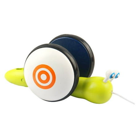 Wooden Snail Shaped Dragging Car toy Baby Walking Training Pulling Car Toy