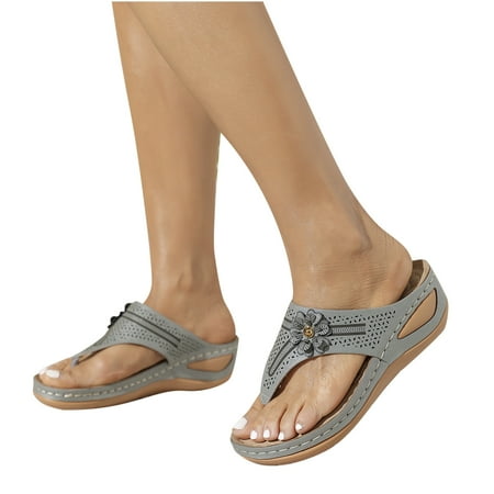 Midsumdr Wedge Sandals For Women Fashion Womens Flip Flops with Arch Support Solid Color Pinch Toe Comfy Sandals Slope Heeled Beach Casual Shoes Women Sandals
Midsumdr Wedge Sandals For Women Fashion Womens Flip Flops with Arch Support Solid Color Pinch Toe Comfy Sandals Slope Heeled Beach Casual Shoes Women Sandals