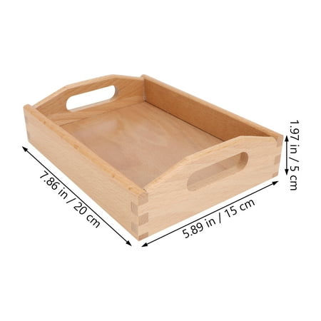 1Pc Food Serving Tray with Handle Wooden Tray Hotel Shop Decorative Tray (Khaki)
1Pc Food Serving Tray with Handle Wooden Tray Hotel Shop Decorative Tray (Khaki)