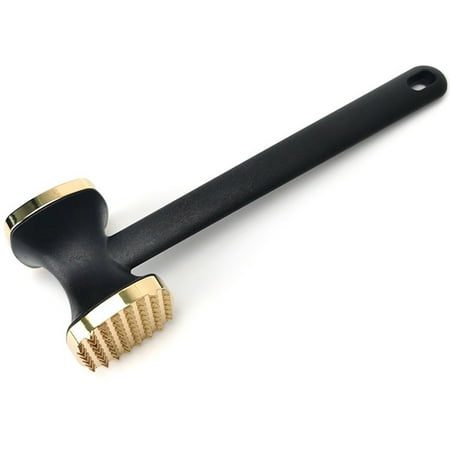 Sutowe Meat Tenderizer Hammer Steak Hammer Mallet Double-Sided Zinc Alloy Food-Grade Meat Pounder Maximizes Food Flavor with Ergonomic Handle for Home Steak Meat Cooking Gold 1pcs
Sutowe Meat Tenderizer Hammer Steak Hammer Mallet Double-Sided Zinc Alloy Food-Grade Meat Pounder Maximizes Food Flavor with Ergonomic Handle for Home Steak Meat Cooking Gold 1pcs