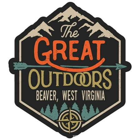 Beaver West Virginia The Great Outdoors Design 2-Inch Fridge Magnet