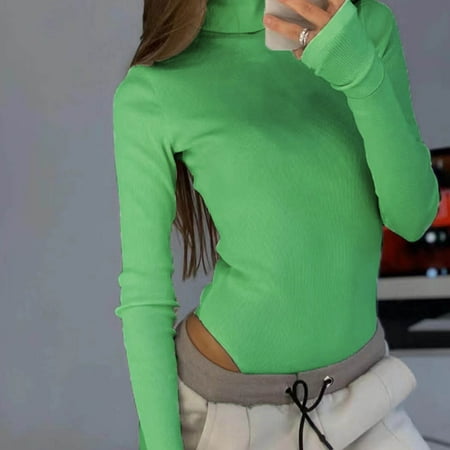 Aueoeo Bodysuit For Women Full Body Jumpsuit For Women Womens Solid Rompers Jumpsuit High-Necked Long Sleeve Jumpsuit Bodysuit Clearance
Aueoeo Bodysuit For Women Full Body Jumpsuit For Women Womens Solid Rompers Jumpsuit High-Necked Long Sleeve Jumpsuit Bodysuit Clearance