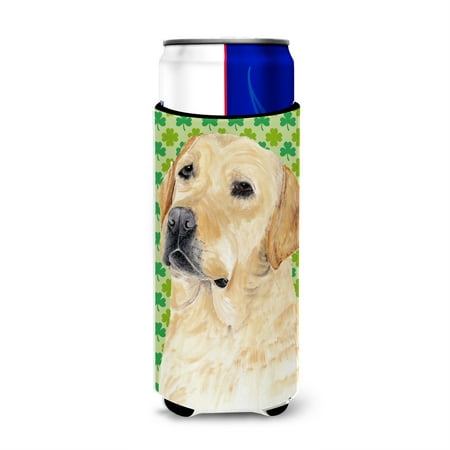 Labrador Yellow St. Patrick s Day Shamrock Portrait Ultra Beverage Insulators for slim cans SC9296MUK
Labrador Yellow St. Patrick s Day Shamrock Portrait Ultra Beverage Insulators for slim cans SC9296MUK