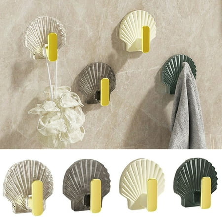 WYFCFF Wall Hooks Modern Waterproof Shape Wall Hook Set Heavy Duty Towel Clothes Hanger (4Pcs)
WYFCFF Wall Hooks Modern Waterproof Shape Wall Hook Set Heavy Duty Towel Clothes Hanger (4Pcs)