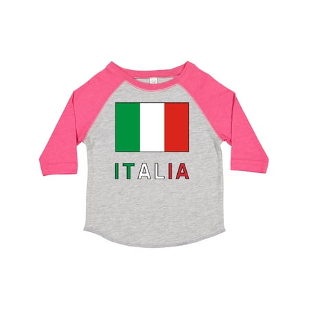 Inktastic Italy Flag & Italia - Black Border Gift Toddler Boy or Toddler Girl T-Shirt
Inktastic Italy Flag & Italia - Black Border Gift Toddler Boy or Toddler Girl T-Shirt