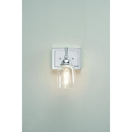 Better Homes & Gardens Chandler Industrial 1-Light Indoor Wall Sconce Chrome
Better Homes & Gardens Chandler Industrial 1-Light Indoor Wall Sconce Chrome