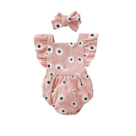 SuoKom Baby Boys Girls Bodysuit Infants Pure Cotton Coverall Flower Embroidered One-piece Romper with Headband Suit Toddler Baby Clothes Essentials (0-24 Months)
SuoKom Baby Boys Girls Bodysuit Infants Pure Cotton Coverall Flower Embroidered One-piece Romper with Headband Suit Toddler Baby Clothes Essentials (0-24 Months)