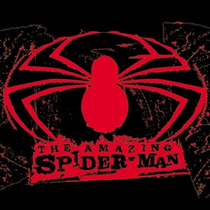 Magnet - Marvel - Spiderman Scratch Logo Licensed Gifts Toys m-spi-0008