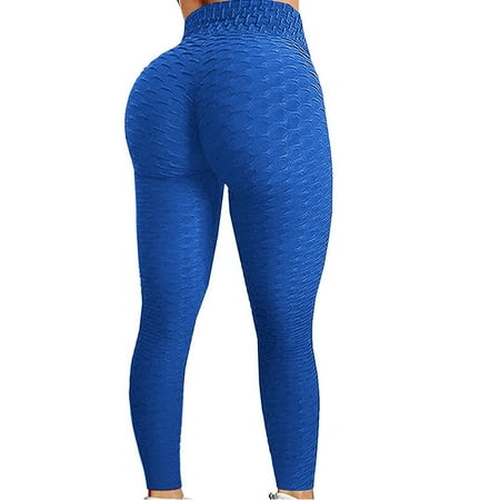 Dadaria Leggings for Women High Waisted with Pockets Solid Bubble Hip Lifting Exercise Fitness Running High Waist Yoga Pants Blue L Female
Dadaria Leggings for Women High Waisted with Pockets Solid Bubble Hip Lifting Exercise Fitness Running High Waist Yoga Pants Blue L Female