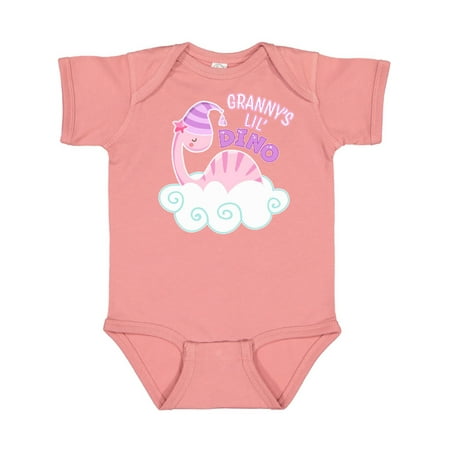 Inktastic Granny s Lil Dino with Cute Pink Baby Dinosaur Gift Baby Boy or Baby Girl Bodysuit
Inktastic Granny s Lil Dino with Cute Pink Baby Dinosaur Gift Baby Boy or Baby Girl Bodysuit