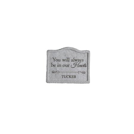 8 x 6.75 in. You Will Always Be Memorial Stone in Garden Stake