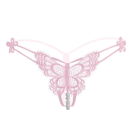 Zuwimk Panties For Women Female Easy Off Underwear Transparent Lace G-Strings Pink One Size
Zuwimk Panties For Women Female Easy Off Underwear Transparent Lace G-Strings Pink One Size