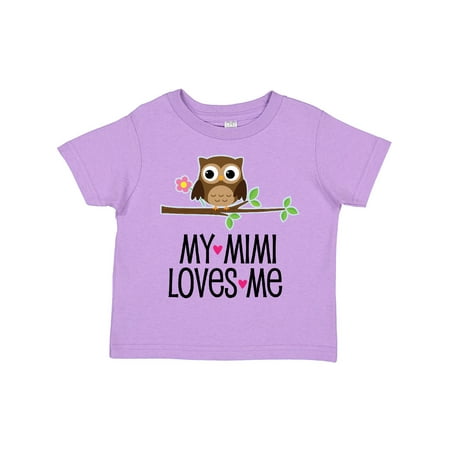 Inktastic My Mimi Loves Me Girls Owl Gift Toddler Toddler Girl T-Shirt
Inktastic My Mimi Loves Me Girls Owl Gift Toddler Toddler Girl T-Shirt