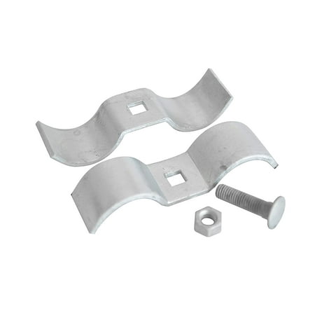 V Gard Saddle Clamp 1-5/8 Galvanized Without Burr Bagged 4 Pack
